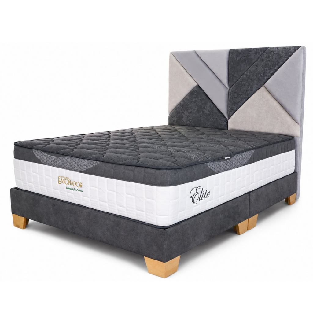 Combo Velvet + Colchón Élite Standard