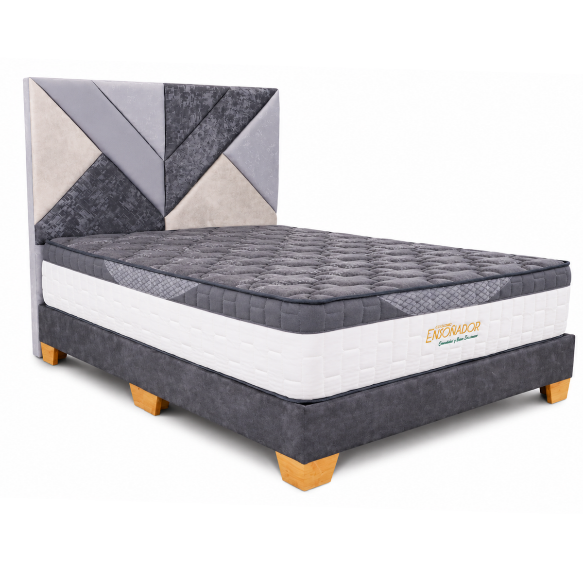 Combo Velvet + Colchón Élite Standard
