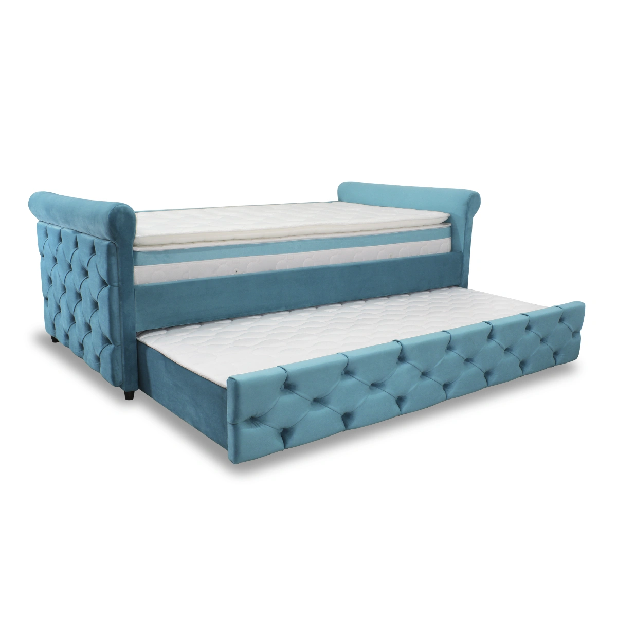 Cama Nido Opera Capitoneada azul 1